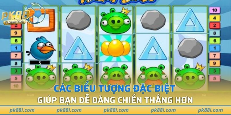 Các biểu tượng đặc biệt giúp bạn dễ dàng chiến thắng hơn