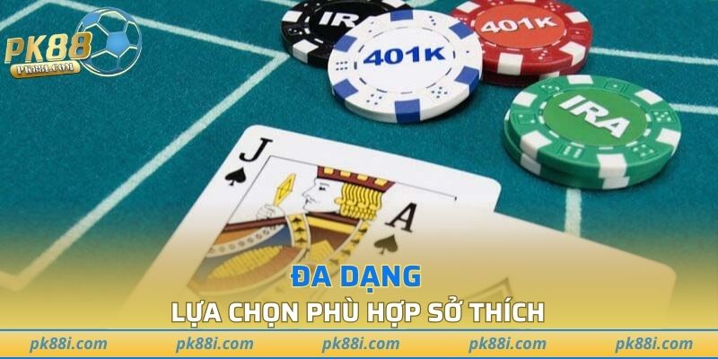 Có đa dạng thể loại thú vị