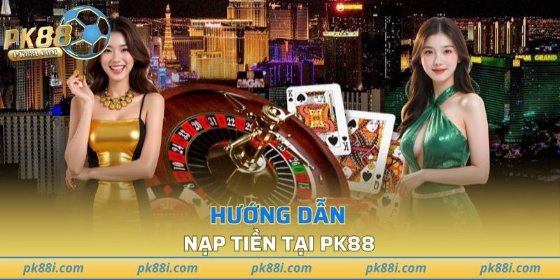 Hướng dẫn nạp tiền thông qua thao tác tại thanh menu nền tảng