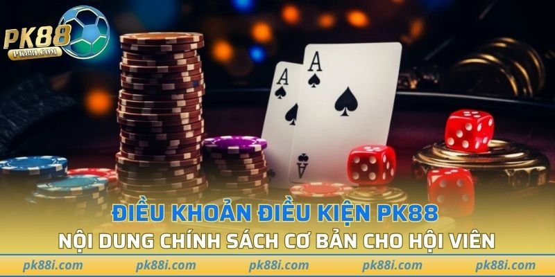 Một số nội dung cơ bản của chính sách điều khoản điều kiện PK88