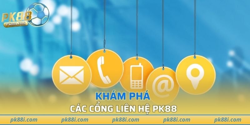 Nhà cái đã mở ra 4 cổng liên hệ chính thức