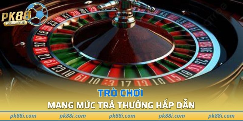 Trả thưởng ưu đãi cực hấp dẫn